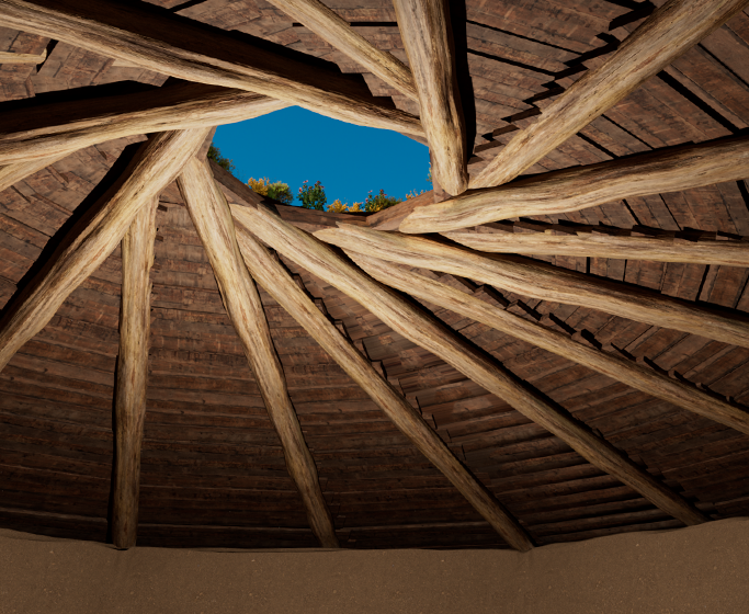 Boshuis archviz